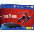 Console PS4 Slim 1To Noire/Jet Black + Marvel's Spider-Man - PlayStation Officiel-0
