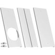 Kit de Climatiseur Portable pour Fenêtre, Plaques d'Étanchéité, Kit de Ventilation Télescopique de Remplacement Robuste, Adaptateur