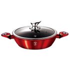 Sauteuse - Berlinger Haus - BH-1264 - 32cm - Rouge Metallic - Système Turbo Induction