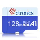 Carte Micro SD - CTRONICS - 128 Go - Compatible Caméras de Sécurité - Format microSD - Couleur Blanc