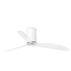 Ventilateur de plafond - FARO - Mini Tube - 128 cm - 6 vitesses - Blanc Mat Transparent
