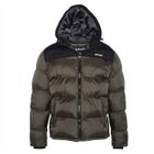 Doudoune Schott NYC - Homme - Vert - Fermeture zippée