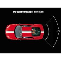 Dynavsal HD Voiture Caméra 8 LEDs Vision Nocturne 170° Imperméable Caméra de Recul pour VW Skoda Magotan Polo Bora Golf Jetta Pas