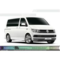 Pour VW van Volkswagen Bandes latérales Edition spéciale - BLANC - Kit Complet  - Tuning Sticker Autocollant Graphic Decals