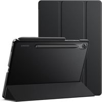 Coque pour Samsung Galaxy Tab S9 FE (pas pour S9), Protection Antichoc Support Veille-Réveil - Noir