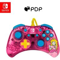 Pdp Rock Candy Filaire Gaming Switch Pro Manette - Official License Nintendo - Oled / Lite Compatible - Compact,durable Travel Ma
