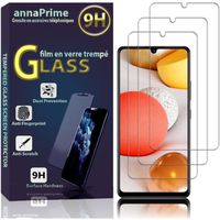 VCOMP® Pour Samsung Galaxy M13 6.6": Lot - Pack de 3 Films de protection écran Verre Trempé