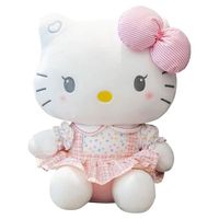 mignon dessin animé Hello Kitty peluche poupée peluche jouets pour enfants filles cadeau d'anniversaire N°2