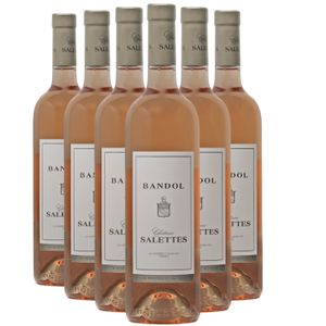 VIN ROSE Château Salettes Bandol - Rosé 2023 - Vin Rosé (6x