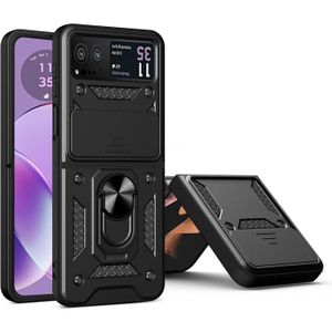 Coque De Protection Aimantée Pour Motorola Razr 40 5G / 40 Ultra - Noir - Bumper TPU+PC - Neuf