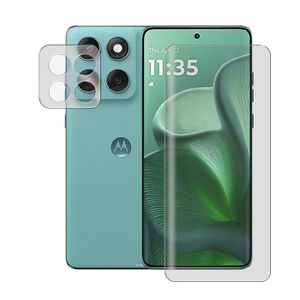 Film de protection en verre trempé aluminium-silicium haute densité pour Motorola Moto G54 ENKAY 9H à bords incurvés