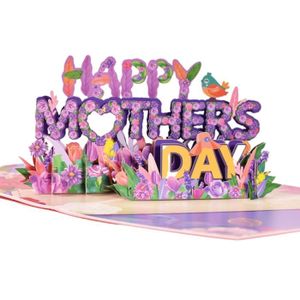 CARTE CORRESPONDANCE Atyhao carte 3D fête des mères Bonne fête des mère