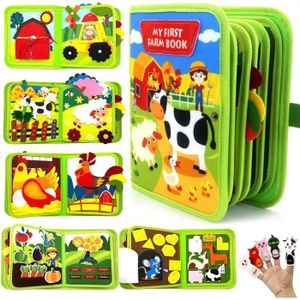 Cube Montessori 1 An – Jouet D'éveil Avec Interrupteurs, Miroir Et Tiroir – Sensoriel Et Sans Bruit