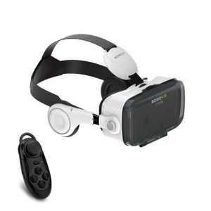 VBESTLIFE Casque VR sans Emballage Verres 3D de réalité virtuelle réglables unettes VR Casque 360 Affichage pour 4,0-6,5 Pouces Taille de lécran Compatible avec Android and iOS Phone. 