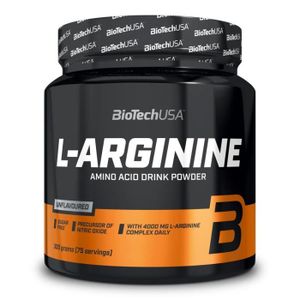 ACIDES AMINES - BCAA Arginine en Poudre BioTech USA - L-Arginine - Saveur neutre 300g