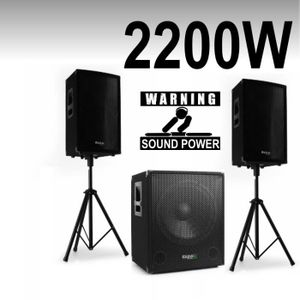 STAR210 ENCEINTE SONO 1000W - Enceinte passive SOUND DISCOUNT pas cher -  Sound Discount