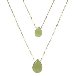 Pendentif En Jade Naturel – Vert Clair Et Vert Foncé, 33,08 Carats, Sans Emballage