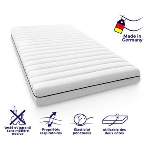Setex Protecteur de matelas imperm/éable en molleton pour zone centrale,blanc,90 cm x 150 cm