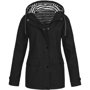 Veste imperméable best sale à capuche femme