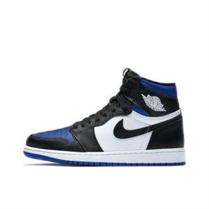 Jordan 1 online bleu et noir