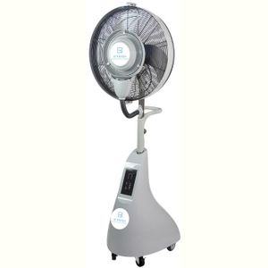 VENTILATEUR Ventilateur Brumisateur Design Haute Performance 170 cm Gris