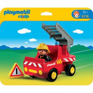 UNIVERS MINIATURE Playmobil Pompier Camion