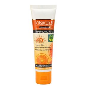 SOLAIRE CORPS VISAGE SALUTUYA Crème solaire de protection UV Crème solaire à la vitamine C pour l'extérieur, lotion de protection hygiene visage