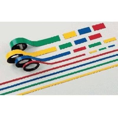 Bande Magnétique Jaune Maul - 15 Mm De Large X 1000 Mm De Long - Lot De 2 Rouleaux
