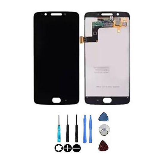 Écran Tactile Avec Chassis Pour Motorola Moto G5 (XT1767) – Neuf, Déstockage, Noir