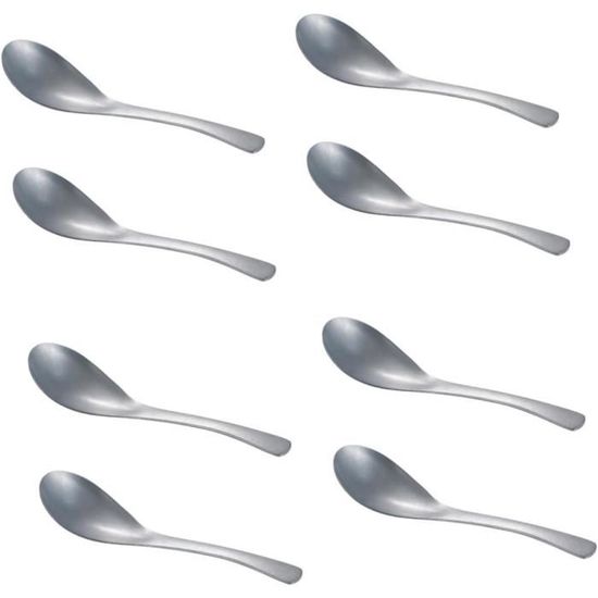Lot De 12 Mini Cuillères En Métal Rétro – Pour Sel, épices, Médicaments – Colorées – Pratiques Et Décoratives