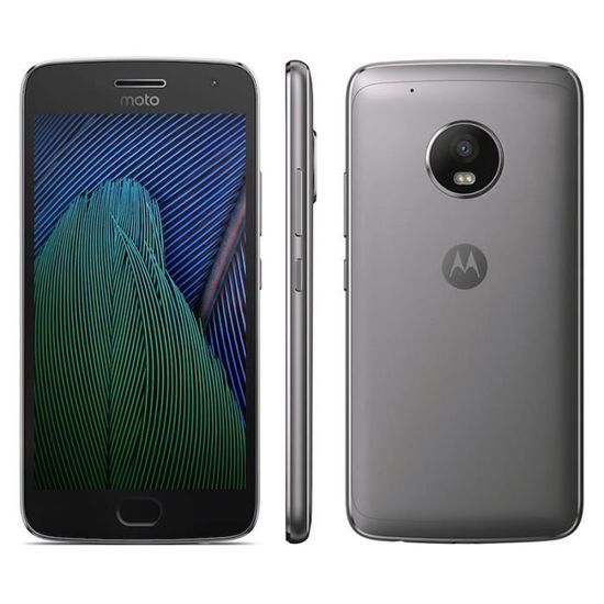 5.2''Gris for Motorola Moto G5 Plus 32Go  -
