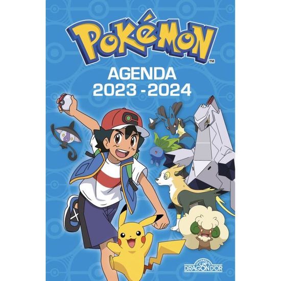 Dragon D'Or - Pokémon – Agenda 2023-2024 – Avec des informations