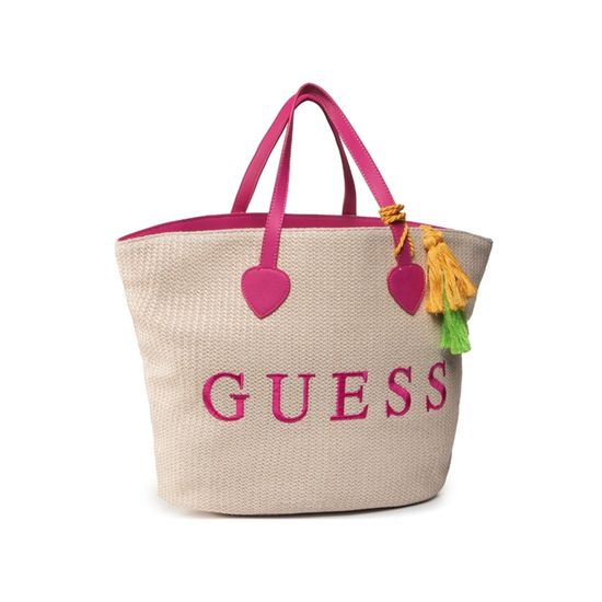 Basket Guess Sac de plage rose Achat Vente Sac de plage