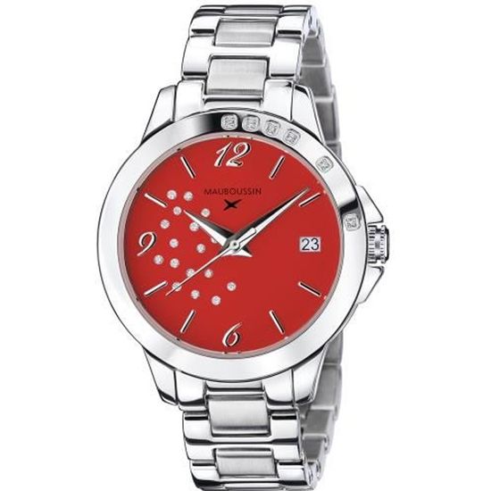 Montre Femme Mauboussin SO URGENT rouge Achat vente montre