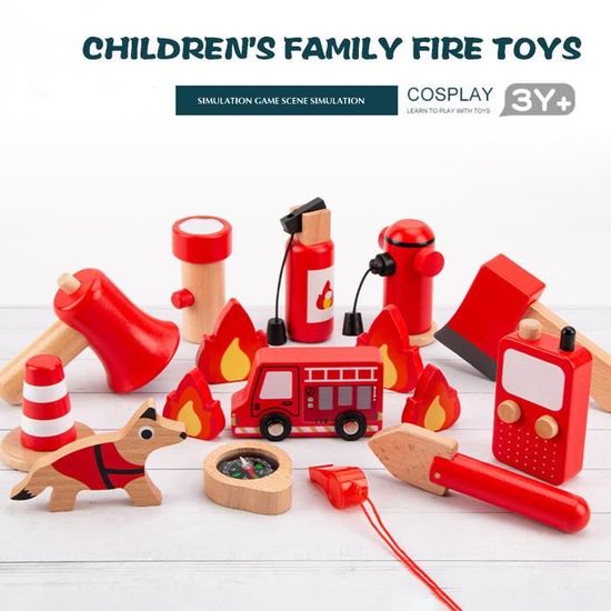 Jouets d'eau D'extincteur, Pompier Réaliste, Jouets de Pompier Amusants pour Enfants, Jeu de Combat Aquatique en Plein Air sur la Plage d'été