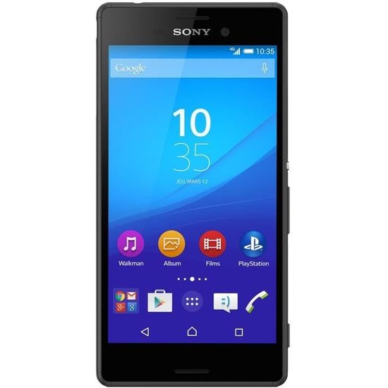 Sony Smartphones Xperia M4 Aqua Noir