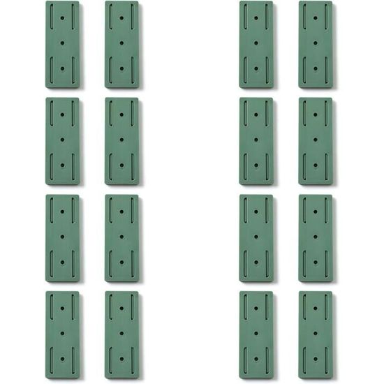 Lot De 4 Supports Muraux Autocollants - Pour Multiprises, Routeurs, Boîtes à Mouchoirs