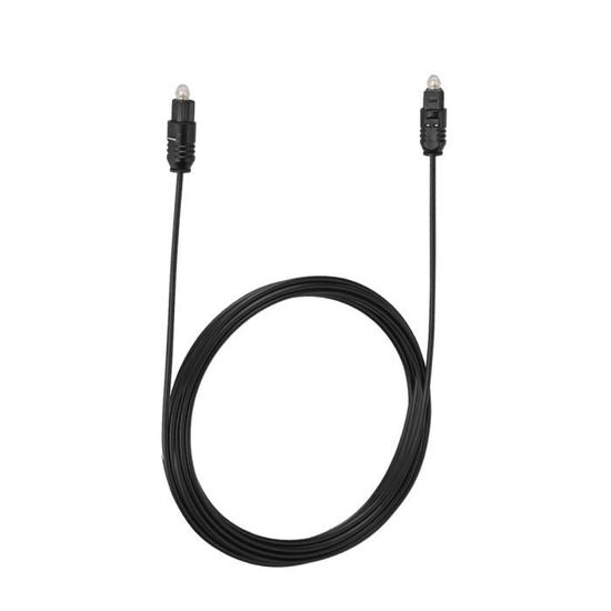 Câble Audio TosLink Optique 2 M – Pour PS2, PS3, Connexion Numérique - 13