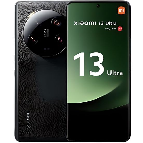 Smartphone Xiaomi 13 Ultra 6,73" 5G Double nano SIM 512 Go Noir