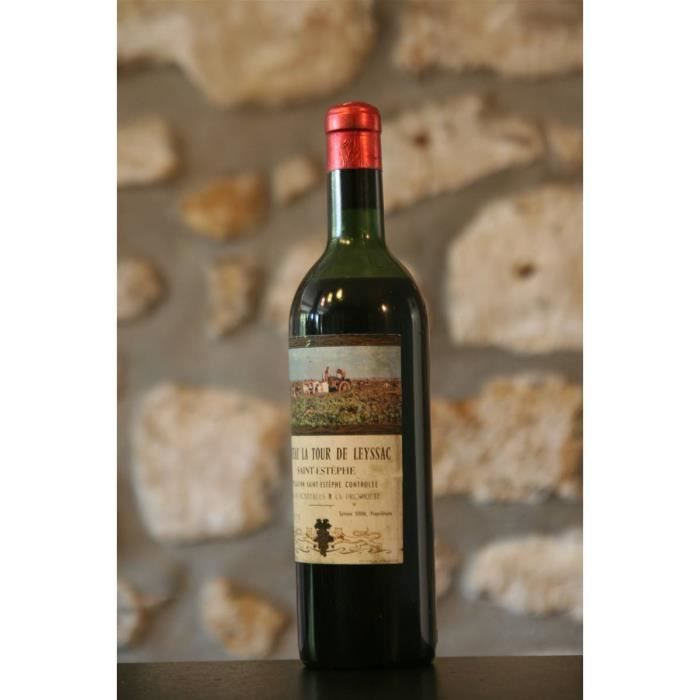Vin rouge, St Estephe, Château La Tour de Leyssac 1959 Rouge