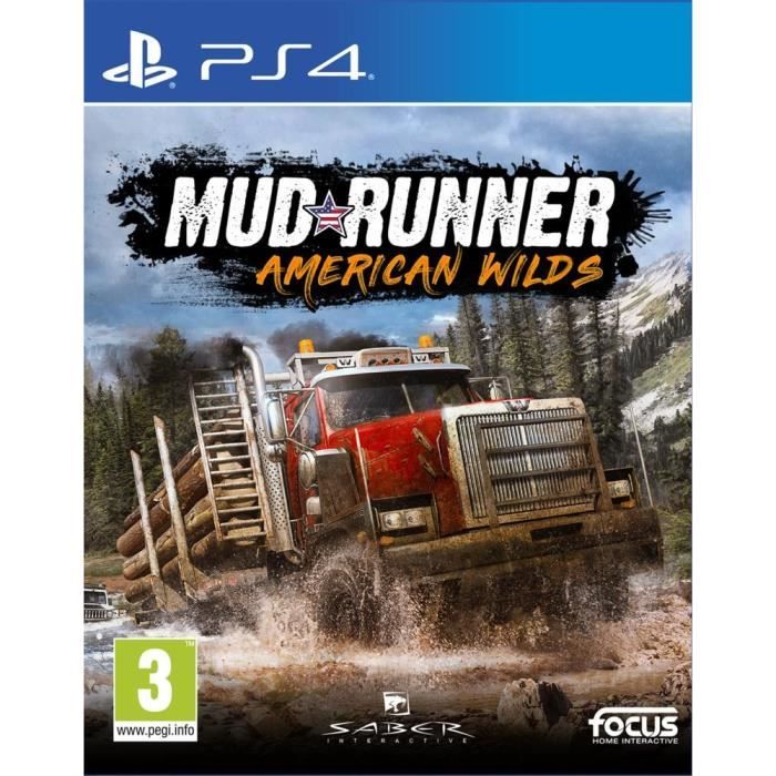 Spintires Mudrunners AWE Jeu PS4