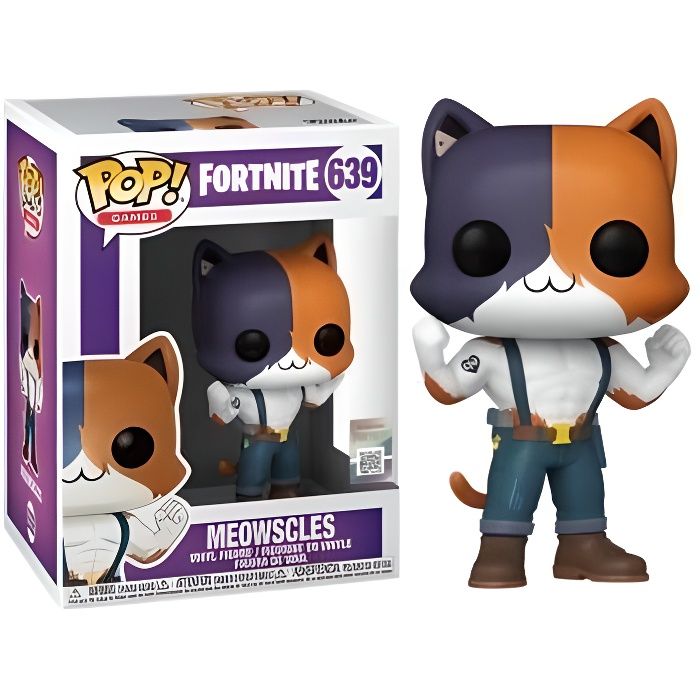 Figurine Funko Pop! Games : Fortnite - Meowscles - Cdiscount Jeux vidéo