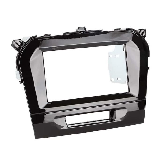 Adaptateur de façade 2-DIN Suzuki Vitara 2015-> noir piano