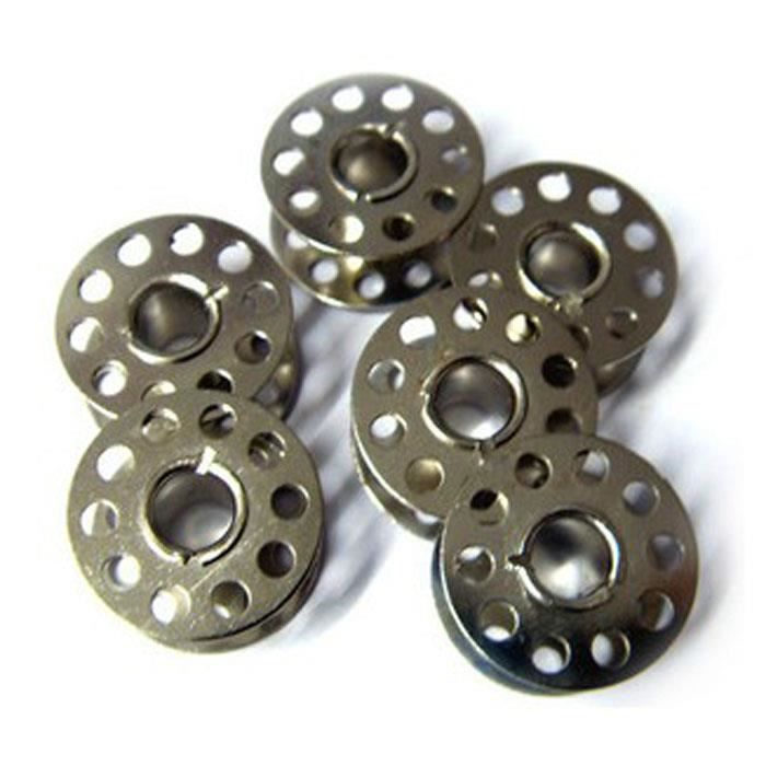 Machine à coudre Lots 20 bobines métalliques pour machine à coudre domestique Brother Janome Singer 0K422A_769