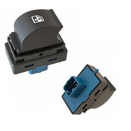 Bouton leve vitre citroen nemo passagé 735442324 735461282 6490HO