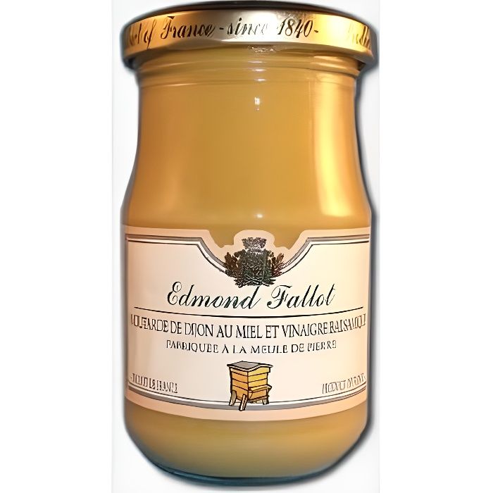 Moutarde de Dijon au miel et vinaigre balsamique