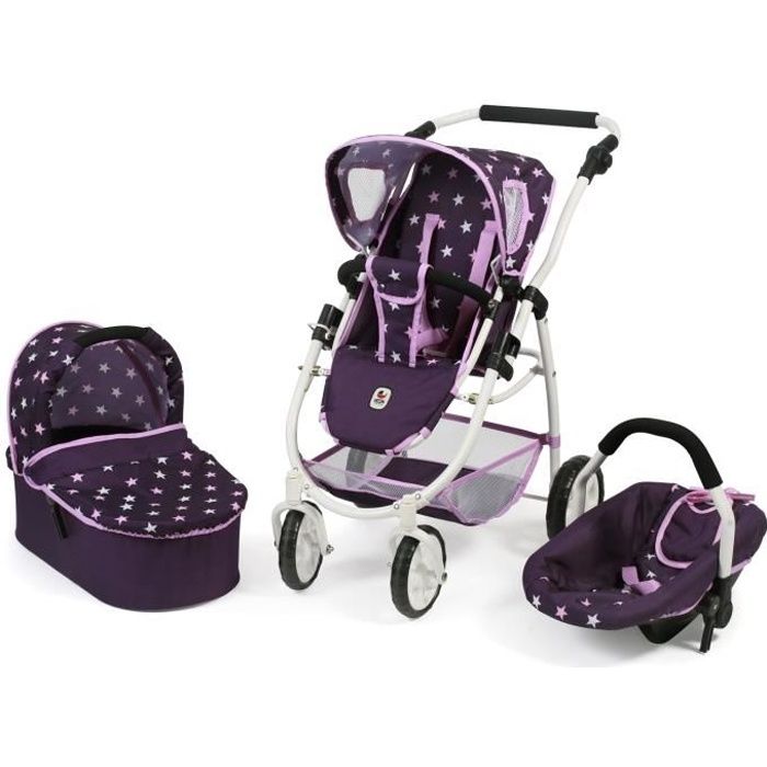 La poussette combinée pour poupée 3 en 1 EMOTION \