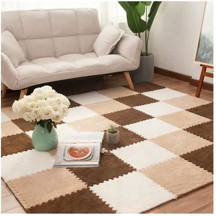 Puzzles de sol WAJIEFD Tapis Mousse Enfant Protection Sol Carrelage Interverrouillage Bébé Imbriqué Yoga Décoration Foye 320029