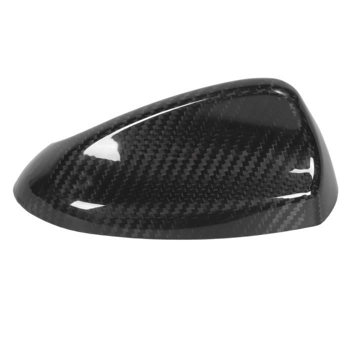 HIB Couverture d'Antenne de Voiture en Fibre de Carbone Aileron de Requin Noir Brillant pour Alfa Romeo Giulia-Stel