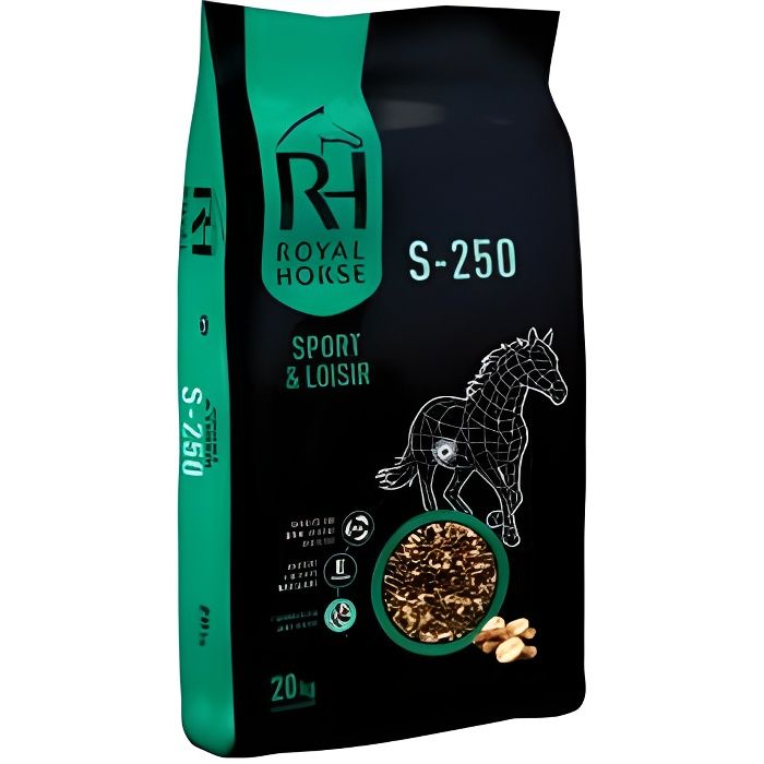 aliment cheval floconné s250 20 kg ROYAL HORSE
